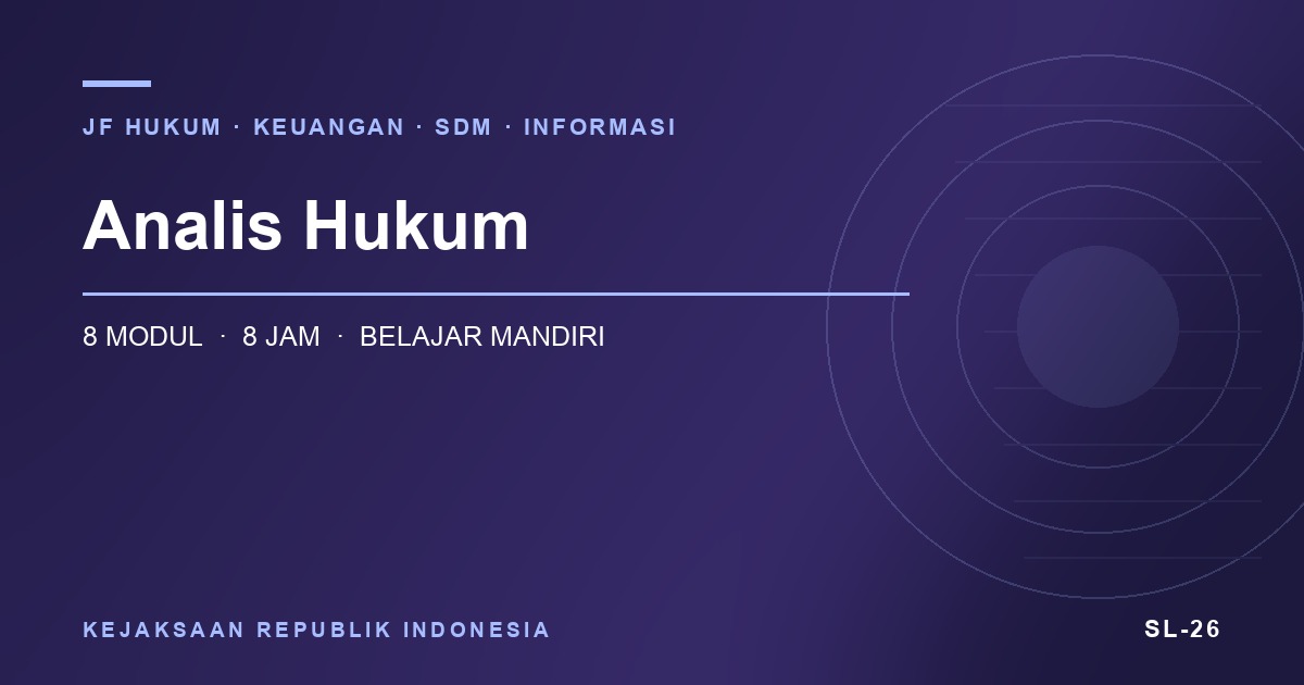 Analis Hukum